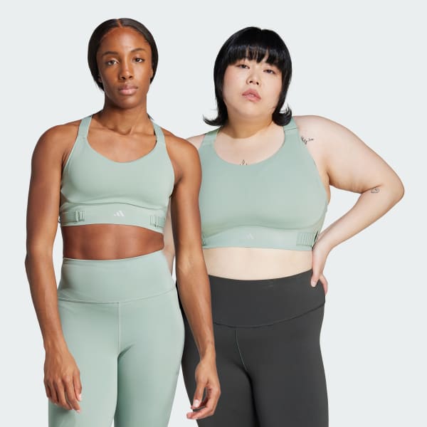 mau-xanh-la Áo Bra Chạy Bộ High Support Luxe FastImpact