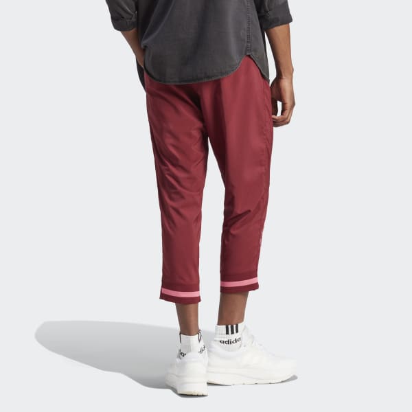 Adidas hotsell joggers burgundy
