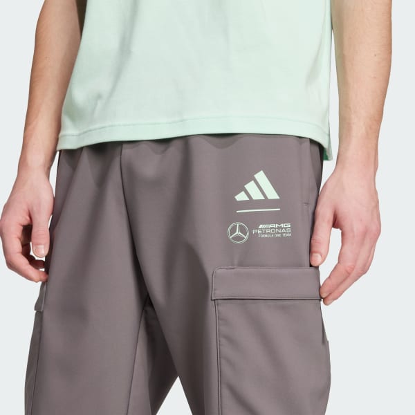 Adidas MERCEDES - AMG PETRONAS FORMULA ONE TEAM PREMIUM WOVEN PANT BUY ONLINE