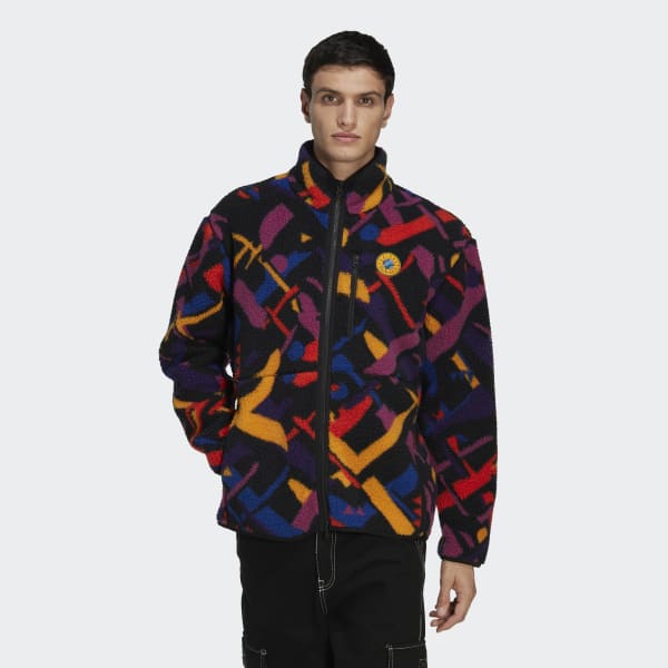 Veelkleurig Wander Hour Printed Fleece Ritsjack EKL13