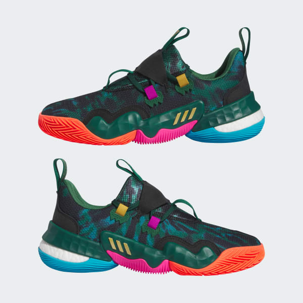Green and gold basketball shoes shop