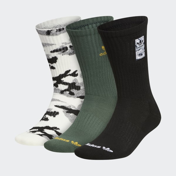 Camo Series Crew Socks 3 Pairs