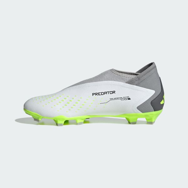 adidas Predator Accuracy.3 Laceless Firm Ground Cleats White