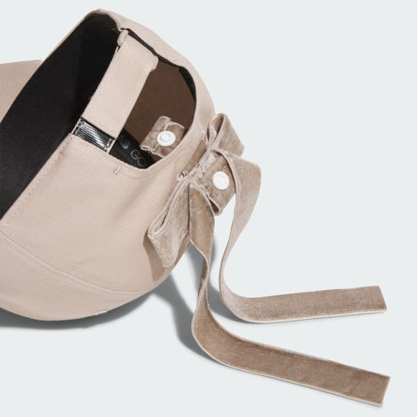Brown Ribbon Cap