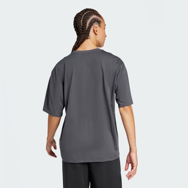 Grey Climacool Training Animal Logo Graphic Tee
