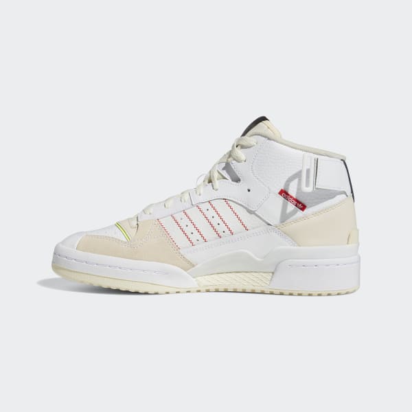 Forum Exhibit Mid Shoes - White | men lifestyle | adidas US