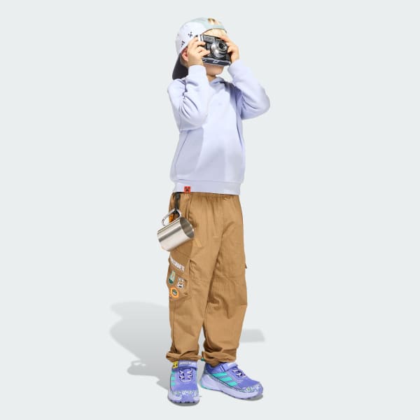 Paars adidas Minecraft Terrex Hoodie