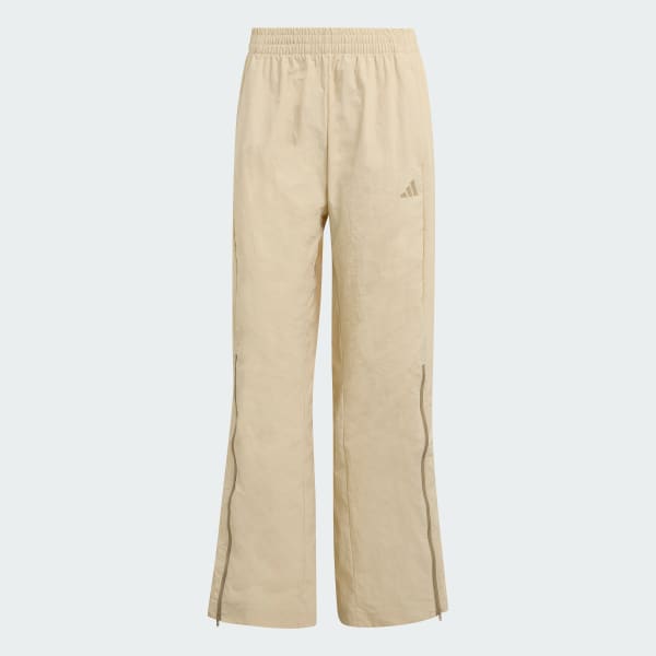 ベージュ シティ テック ウーブン ジップ パンツ