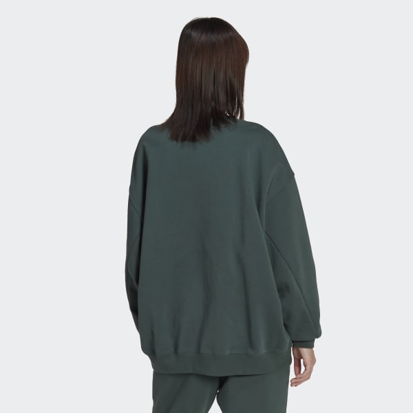 Green Adicolor Oversized Sweatshirt