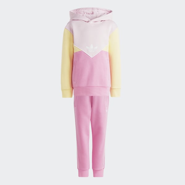 Rosa adicolor Hoodie-Set