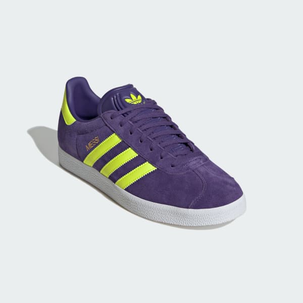 สีม่วง รองเท้า Gazelle Messi