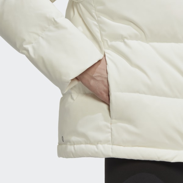 Weiss Helionic Relaxed Daunenjacke