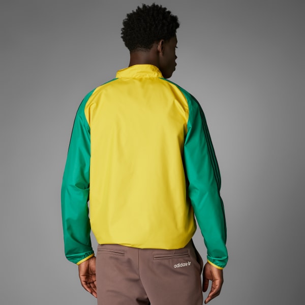 adidas Jamaica Anthem Jacket - Yellow | Free Shipping with