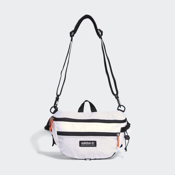 adidas Adventure Waist Bag Large - White | Unisex Lifestyle | adidas US