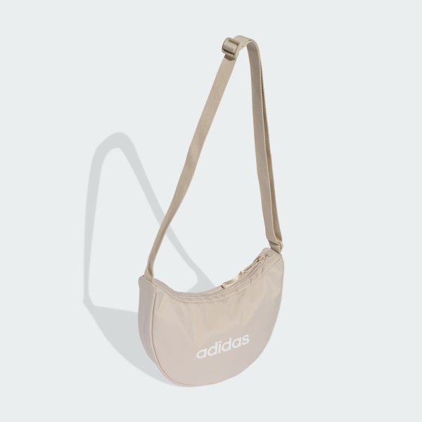 Beige Linear Essentials Festival Tasche
