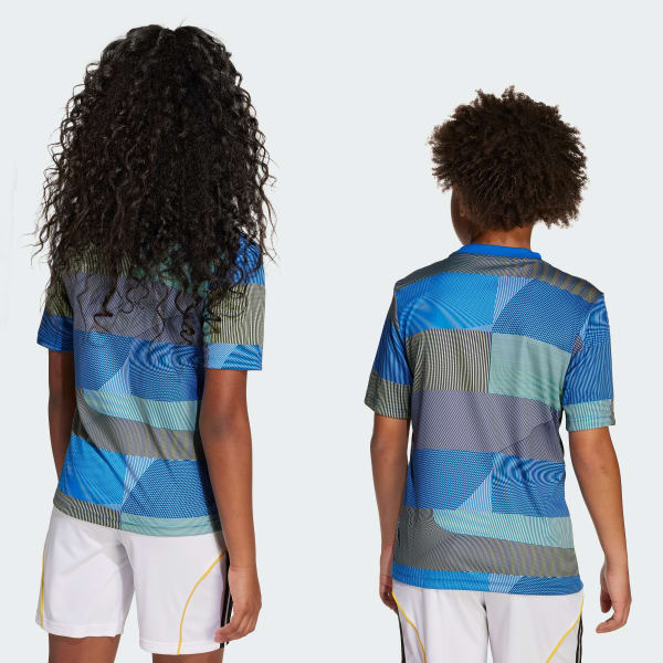 Blue Real Madrid 25/26 Pre-Match Jersey Kids