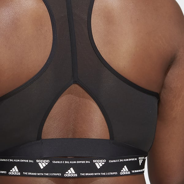 Adidas Women's Black Sports Bra Large Size Medium