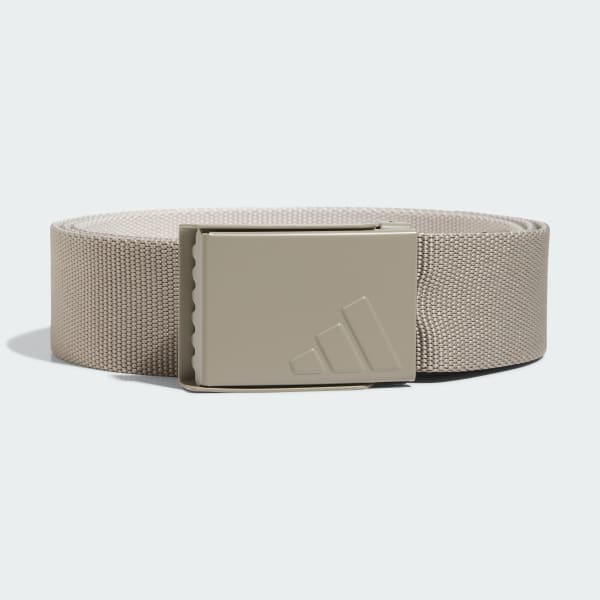 Beige Ceinture toile réversible