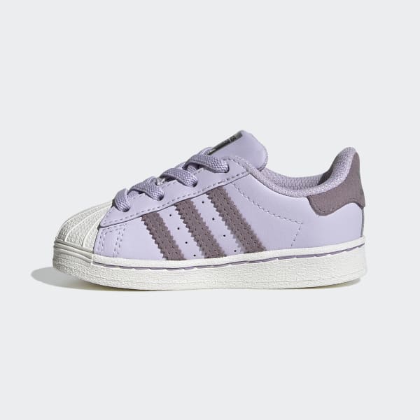 adidas superstar slip on kids purple