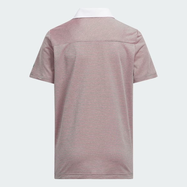 Groen Ottoman Striped Poloshirt met Korte Mouwen