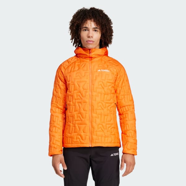 Πορτοκαλί Terrex Xperior PrimaLoft Loose Fill Insulated Hooded Jacket