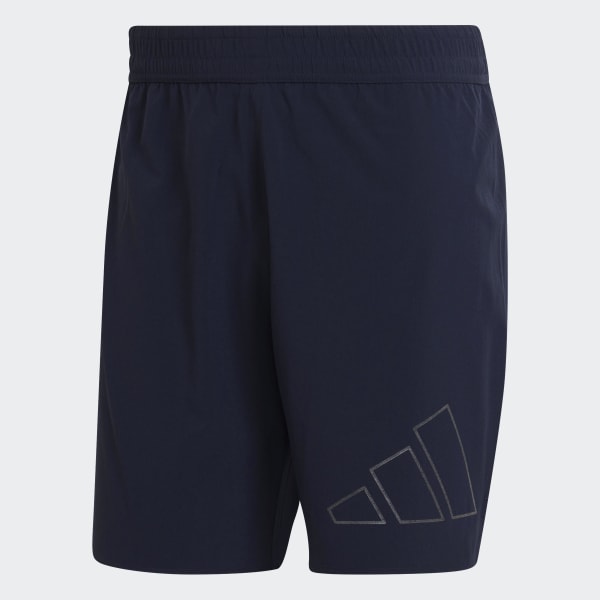 adidas Run Icons Two-In-One Shorts Blue