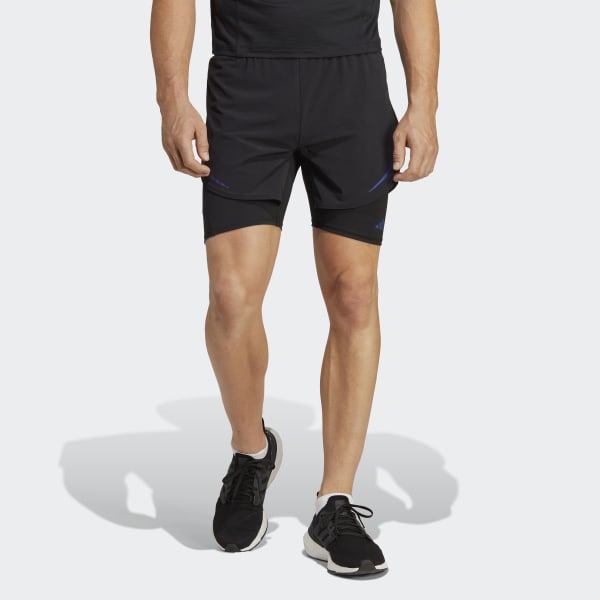 Shorts Treino HEAT.RDY HIIT 2 em 1 - Preto adidas