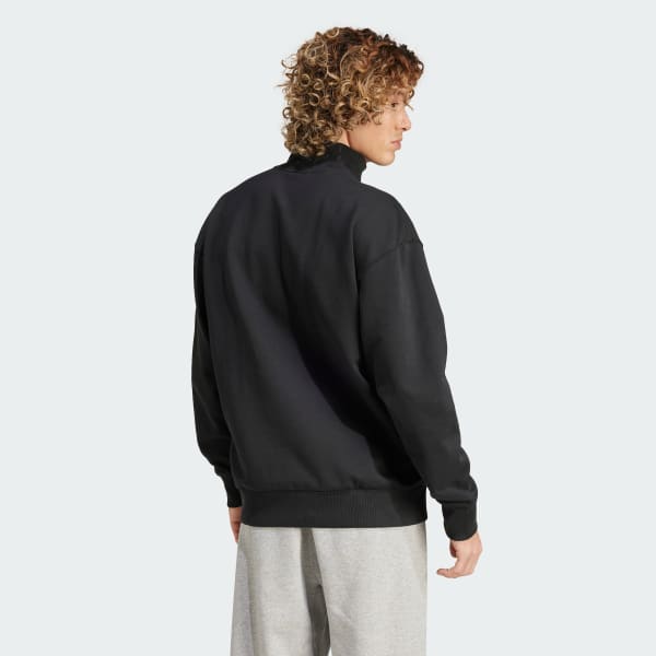 ALL SZN Fleece Quarter Zip Crew Sweatshirt