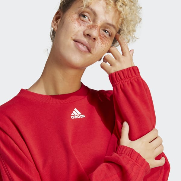 Adidas coeeze sweatshirt red online