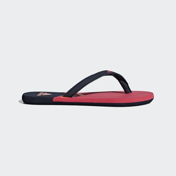 adidas orange flip flops