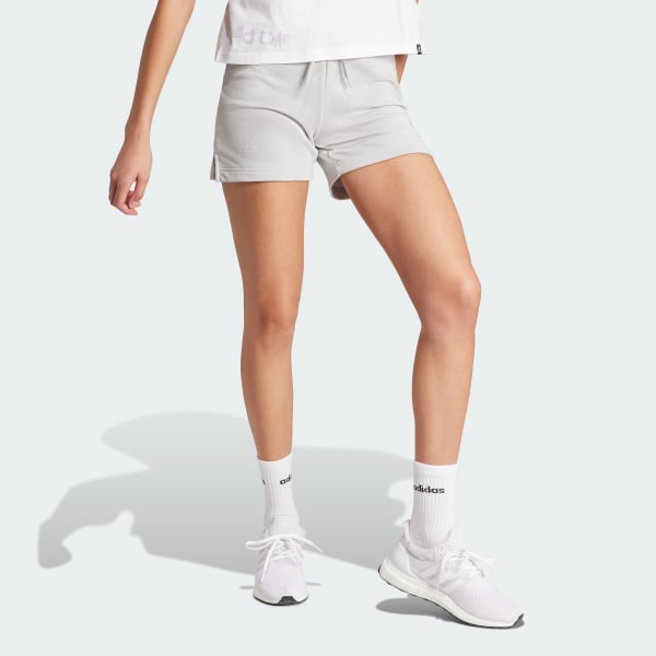 Gris Shorts Essentials Monogram Graphic Felpa Francesa