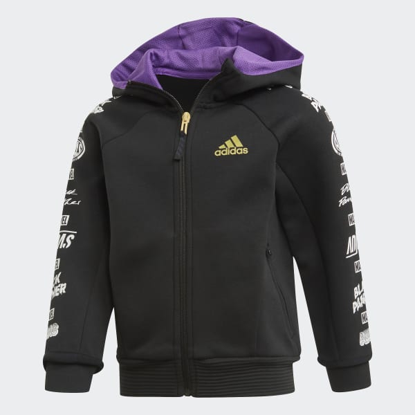 chamarra adidas negra