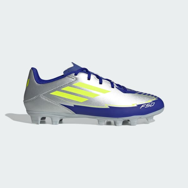 Plateado Chimpunes F50 Club Messi Firme/Multi-Terreno