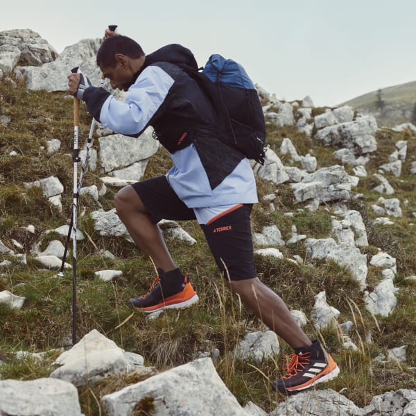 Hiking Xperior US | Blue Jacket Men\'s adidas | Rain - TERREX Hybrid adidas