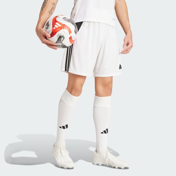White Tiro 24 Shorts
