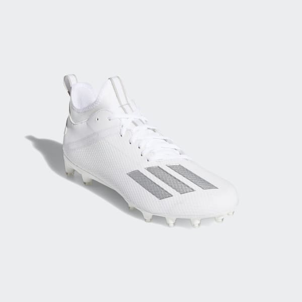 all white adidas football cleats