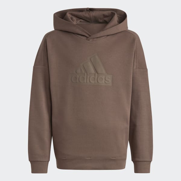 Brown new arrivals adidas sweatshirt