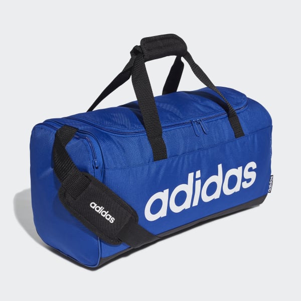 Mala Duffel Linear Logo (UNISSEX) Azul adidas adidas Brasil