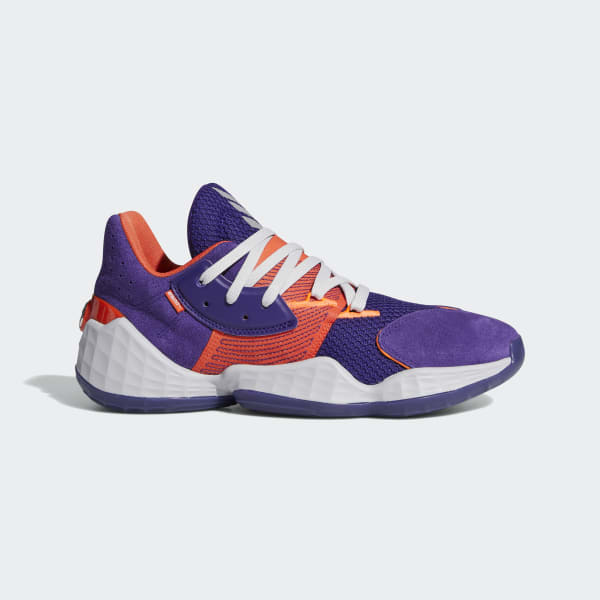 purple adidas basketball shoes