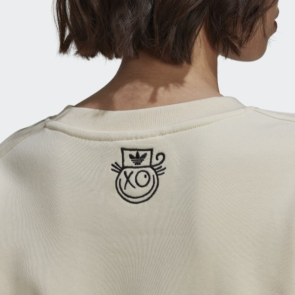 biela Mikina adidas Originals x André Saraiva KO232
