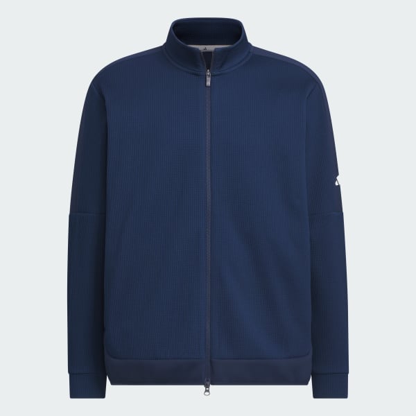 アディダス ゴルフウェア ブルゾン メンズ　ダウンジャケット M 美品 アディダス 【ゴルフ】COLD. RDYファブリックミックスFZジャケット