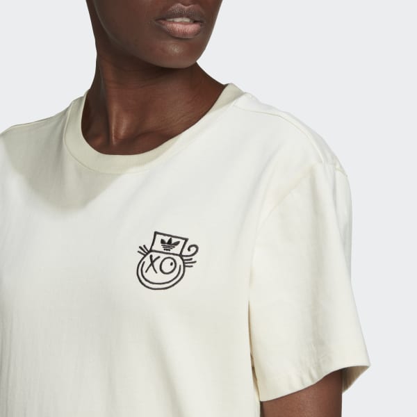 Branco T-shirt adidas Originals x André Saraiva CI043