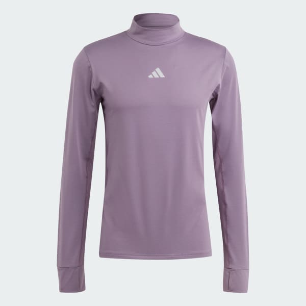 adidas Ultimate Long Sleeve Tee - Purple | Men's Running | adidas US