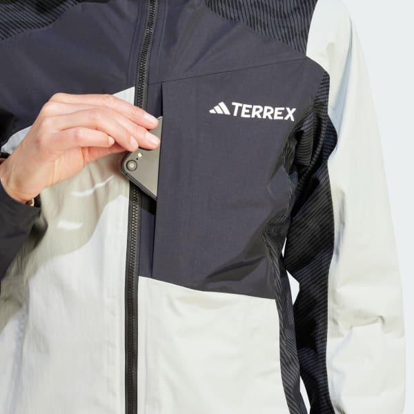 Hiking US Xperior adidas - Hybrid adidas Jacket TERREX | Rain Women\'s | Grey