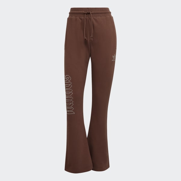 Marrone Track pants adidas 2000 Luxe Open Hem