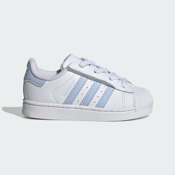 Blanco Tenis Superstar II Comfort Closure con Cordones Elásticos