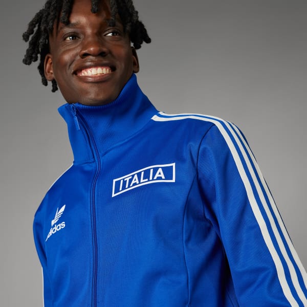 modrá Tepláková bunda Italy Beckenbauer