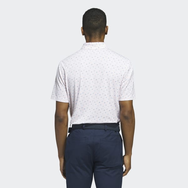 oranzová Polokošile Go-To Print Golf