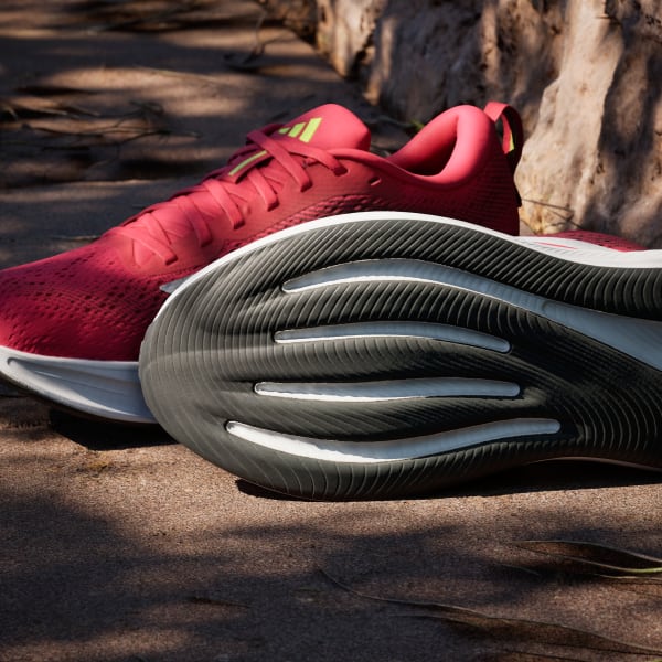 adidas RESPONSE PACE RUNNING SHOES - Red | Free Shipping with adiClub