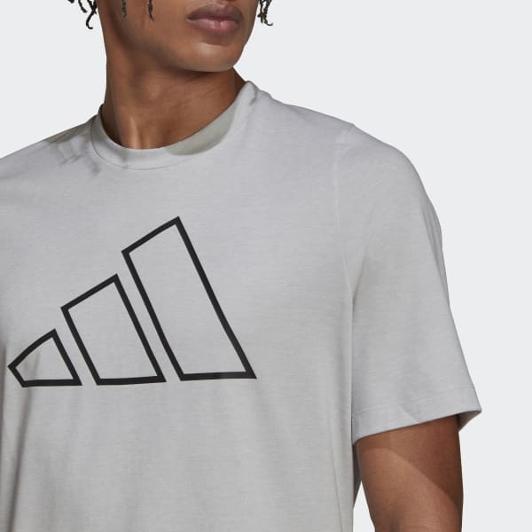 Grey Train Icons 3-Bar Training Tee DVX14